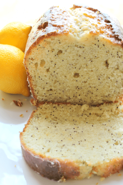 Wondering what to do with extra lemons? This easy glazed lemon poppyseed bread is so simple to make, but tastes delicious! Look no further for a tasty but easy lemon recipe sure to please your friends and family!