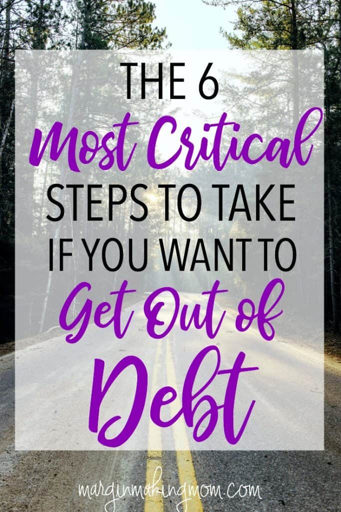 If you want to pay off debt, these 6 steps are critical ones for you to consider in order to set yourself up for success from the beginning! Click through to learn more. How to Pay Off Debt Fast | Debt Payoff Plan | Steps to Get out of Debt