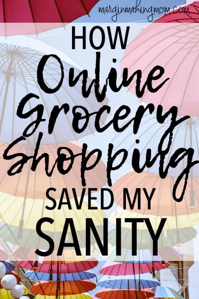 Online grocery shopping was a game-changing key to saving my sanity. Shopping with three kids is not easy! Click through to read about how it revolutionized my life! Online grocery shopping | save my sanity | shopping with kids