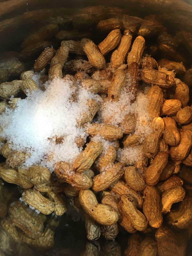 Making boiled peanuts in the Instant Pot is a cinch! Click through to find out how!