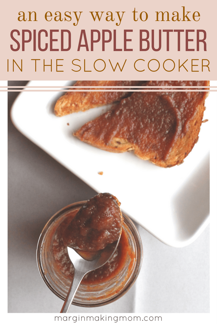 An Easy Way to Make Spiced Slow Cooker Apple Butter