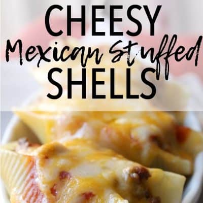 Cheesy Mexican Stuffed Shells