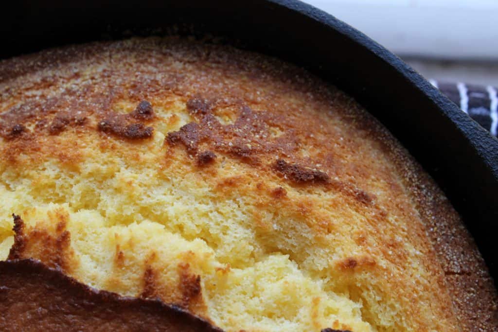 Cast Iron Skillet | Cornbread | Frugal Side | Southern Cornbread