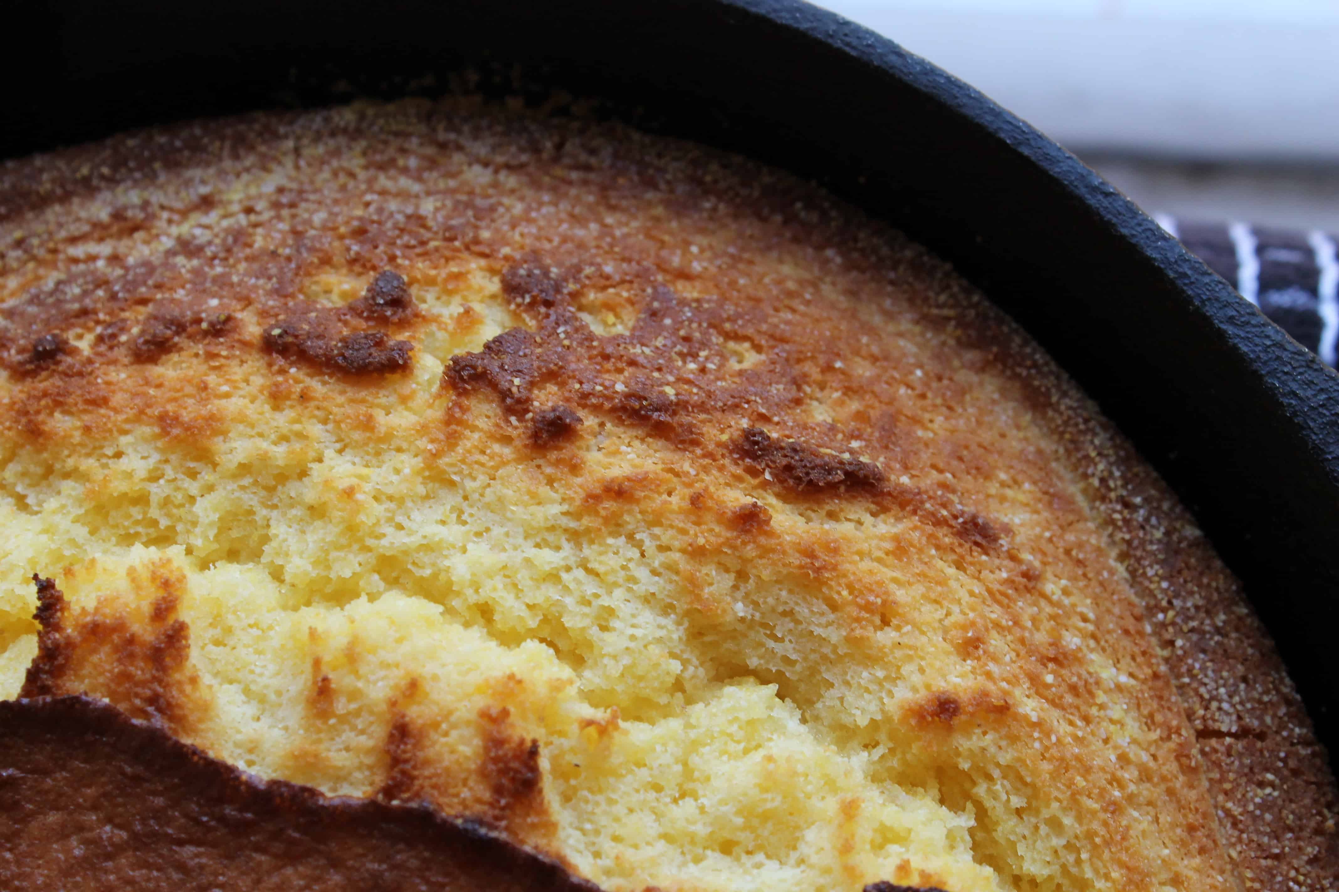 My Favorite Cast Iron Skillet Cornbread - Margin Making Mom®