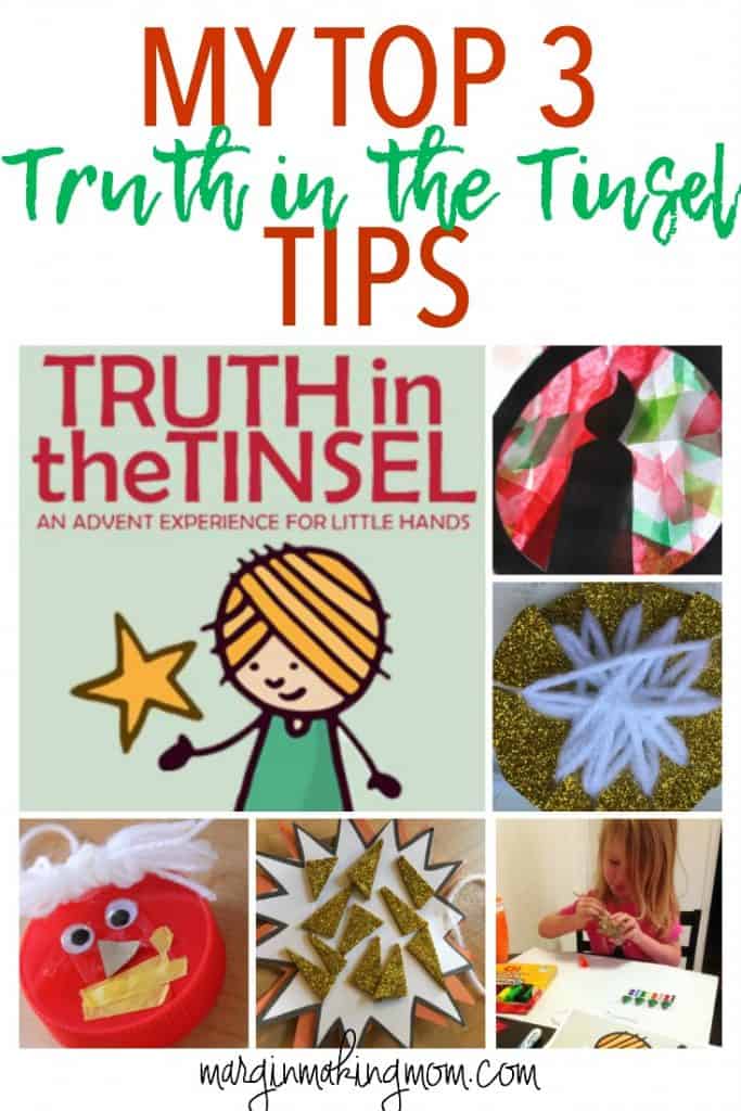 Truth in the Tinsel is a wonderful way to teach your children the Christmas story. These are my top 3 Truth in the Tinsel tips for making it as easy as possible! 