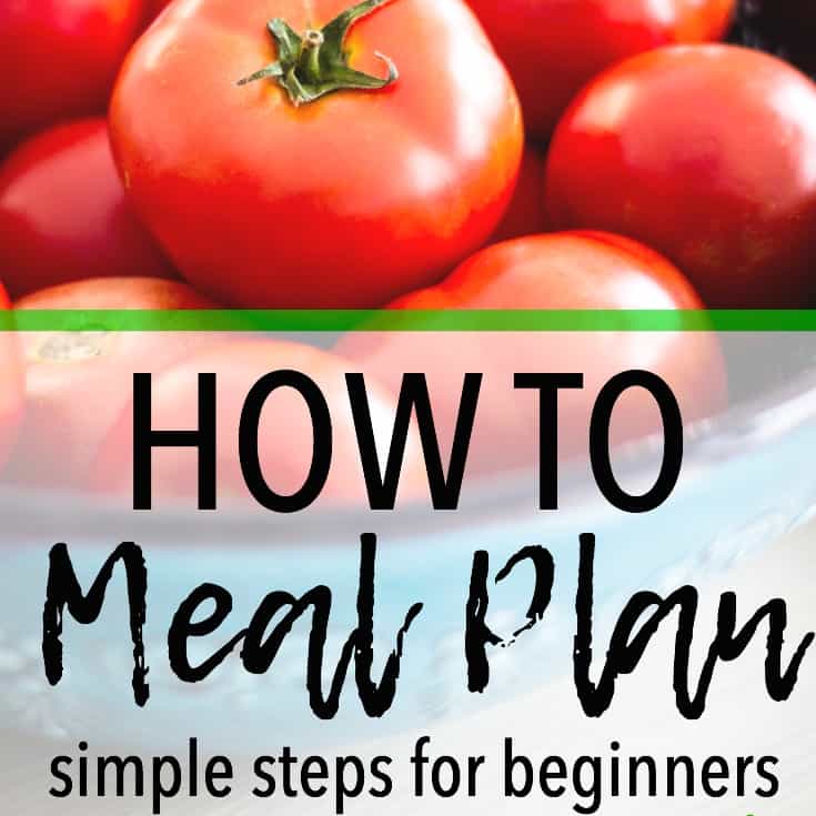 I love these 7 quick and easy steps for how to meal plan! Following these steps for weekly meal planning can eliminate stress and reduce waste! How to Meal Plan | Easy Meal Planning | Weekly Meal Planner