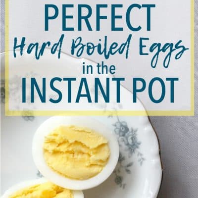 Perfect Easy-Peel Hard Boiled Eggs in the Instant Pot
