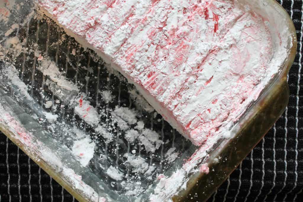 These peppermint swirl marshmallows are a pretty and tasty way to dress up a cup of cocoa or coffee! They also make a lovely inexpensive handmade gift! They only require a handful of ingredients and no corn syrup!