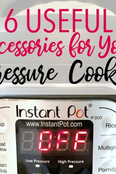 These pressure cooker accessories can expand upon your Instant Pot's abilities! Click through to see which of these 6 Instant Pot accessories you need!