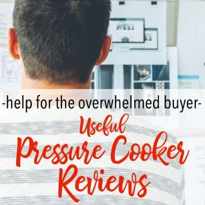 These pressure cooker reviews are a great way to narrow down the options based on what you need! Click through to read more!