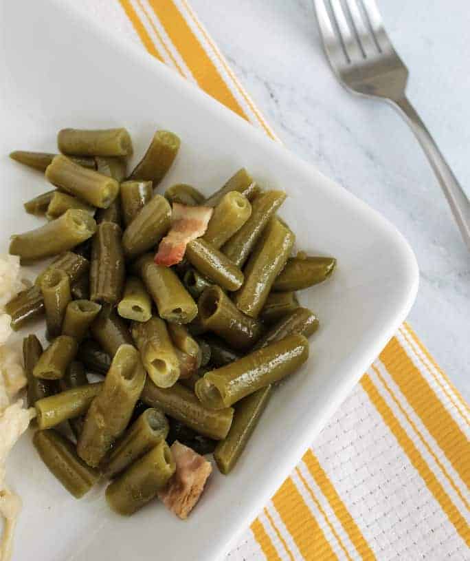 Southern Style Green Beans in the Pressure Cooker