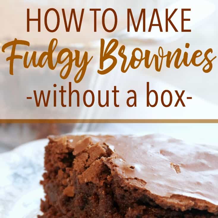 Better than the Box: How to Make the Best Brownies from Scratch - Margin Making Mom®