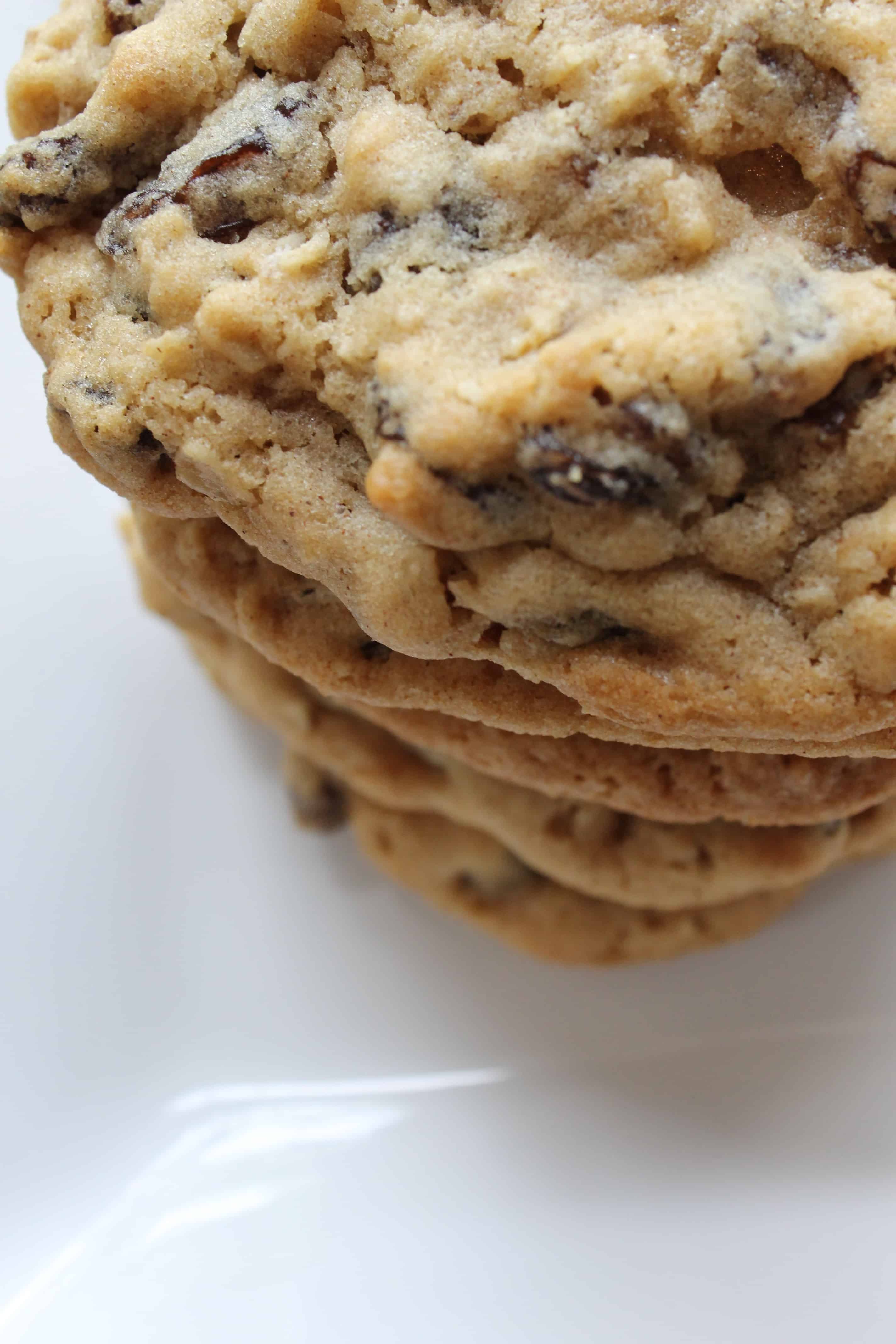 How to Make Bakery Style Oatmeal Raisin Cookies - Margin Making Mom®