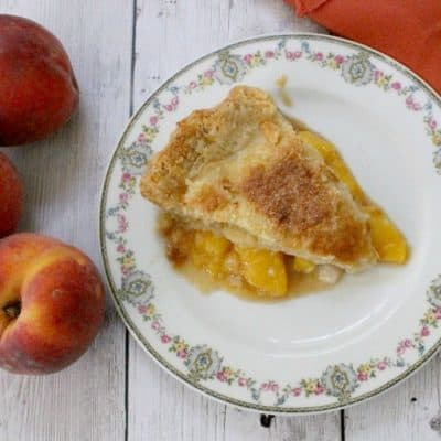 Deep Dish Peach Pie that Everyone Will Love