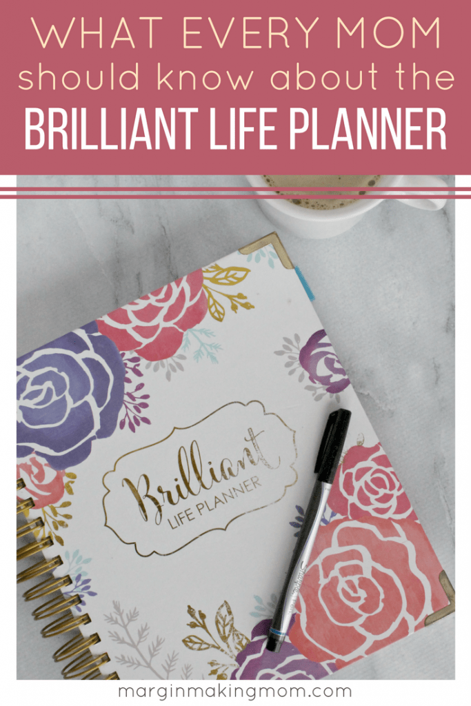 As a busy mom, it's not always easy to be intentional and organized. The Brilliant Life Planner helps you focus your time and energy on what matters most! Click through to learn more about this amazing tool and how you can use it to organize your life!