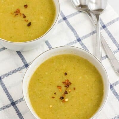 Easy Healthy Instant Pot Broccoli Soup (Vegan Recipe)