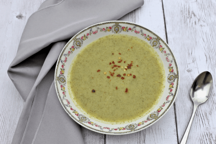 Quick and Easy Broccoli Soup in the Instant Pot