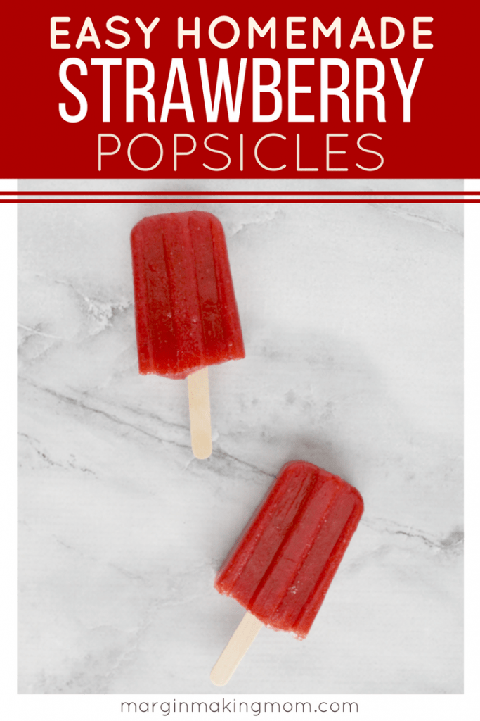 Homemade strawberry popsicles are a guilt-free treat that kids and adults love! They're less expensive than fancy paletas at local shops, and they're incredibly easy to make. Enjoy spring and summer's bounty by learning how to make these tasty treats!