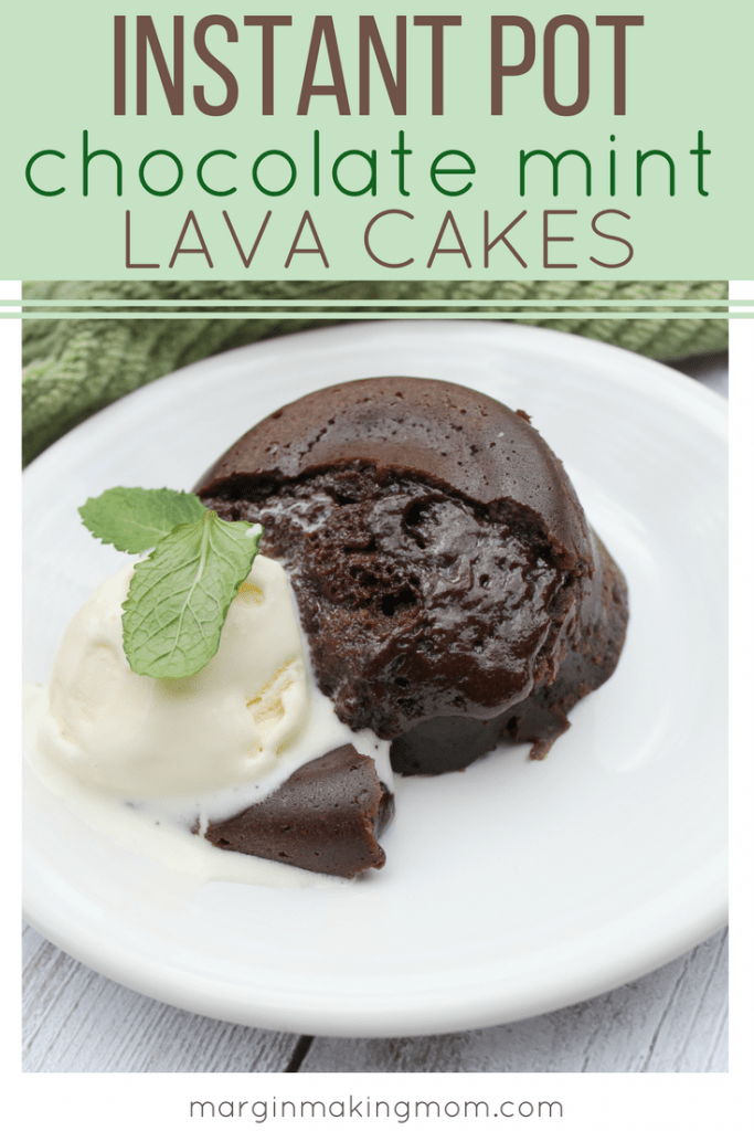 These molten chocolate mint lava cakes will win the hearts of your family and friends! Not only are they ooey gooey and delicious, but they're incredibly simple to make. Find out just how easy it is to enjoy a restaurant quality, showstopping dessert in your own kitchen with these Instant Pot lava cakes!
