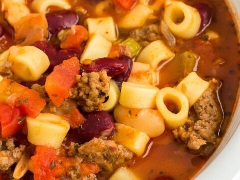 Pasta fagioli instant outlet pot