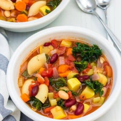 Quick and Easy Instant Pot Minestrone Soup
