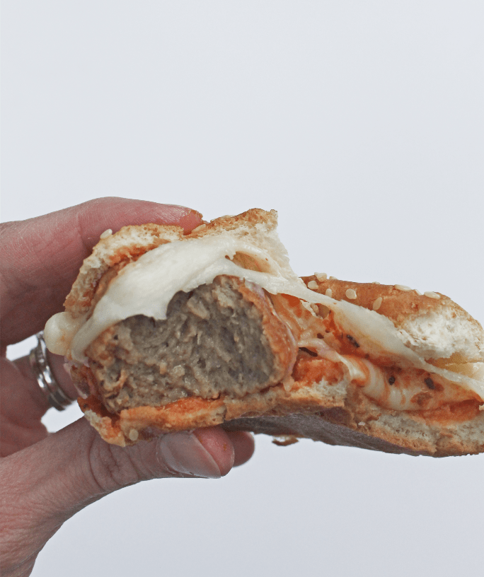 Pressure Cooker Italian Meatball Subs