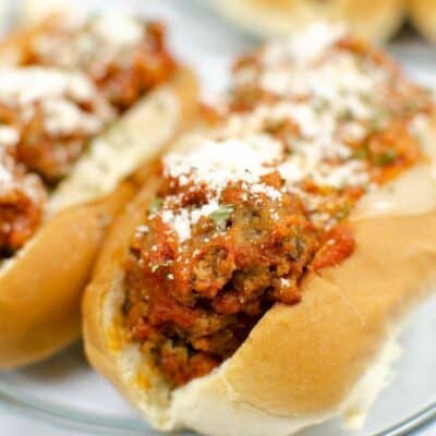 Easiest Instant Pot Meatball Subs
