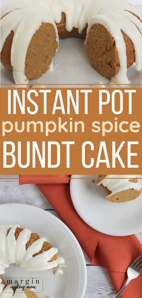 Instant Pot Pumpkin Spice Bundt Cake - Slap Dash Mom