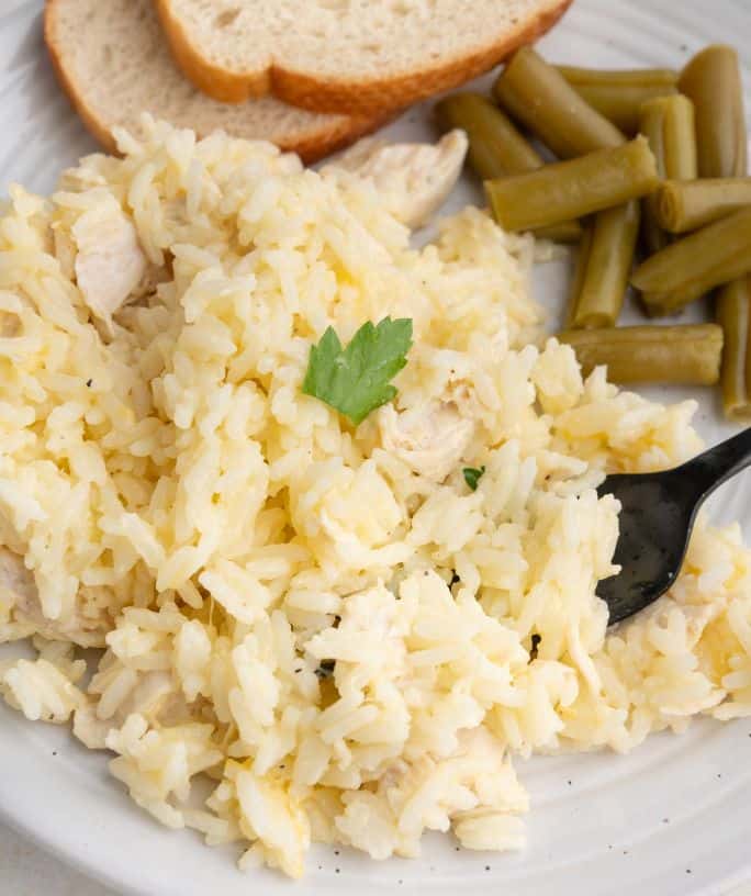 Creamy Instant Pot Chicken and Rice