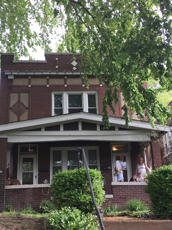 AirBNB historic home in St. Louis