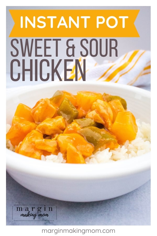 How to Make Sweet and Sour Chicken in the Instant Pot Pressure Cooker Margin Making Mom®