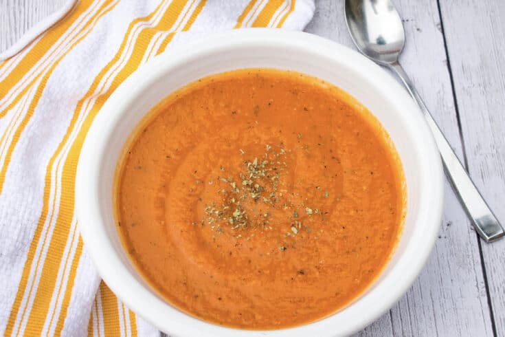 How to Make The Best Tomato Basil Soup in the Instant Pot
