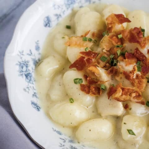 Instant Pot Bacon Chicken Ranch Gnocchi-image