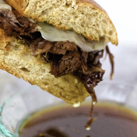 Instant Pot French Dip Sandwiches