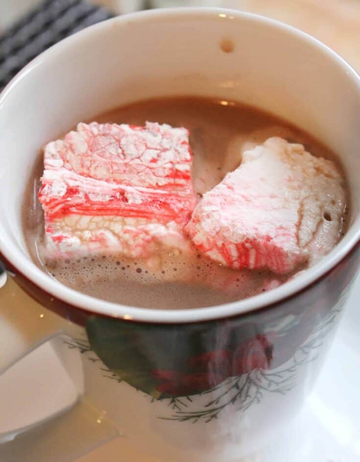 Peppermint Swirl Marshmallows