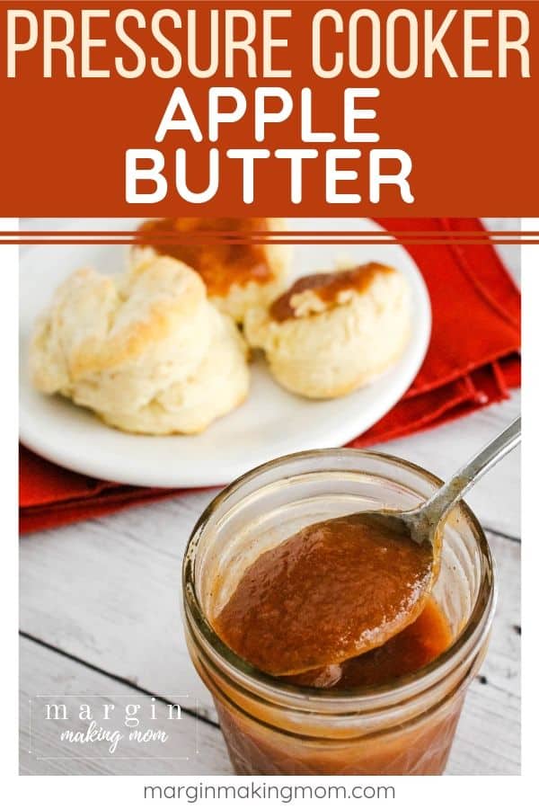 Delicious Instant Pot Apple Butter Margin Making Mom®