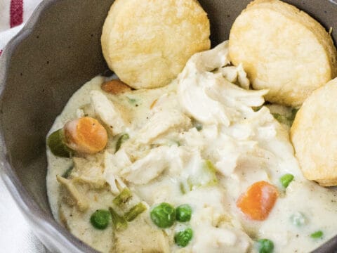 instant pot chicken pot pie casserole recipe