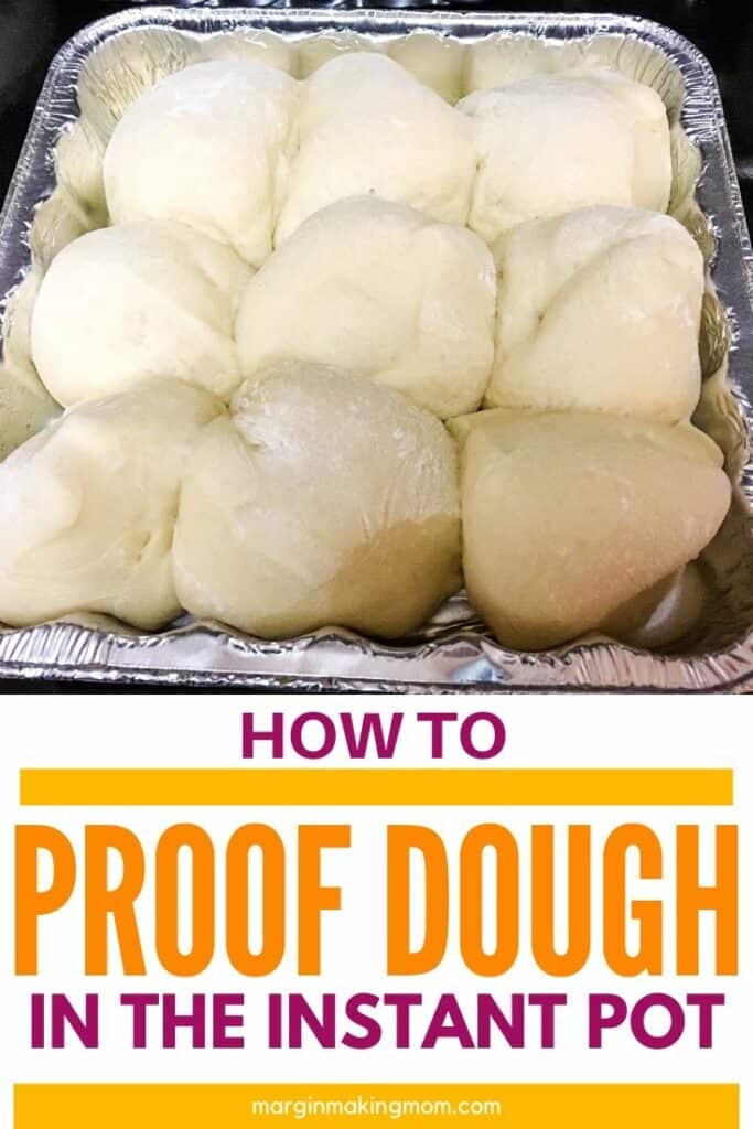 Dough for rolls rising in a pan
