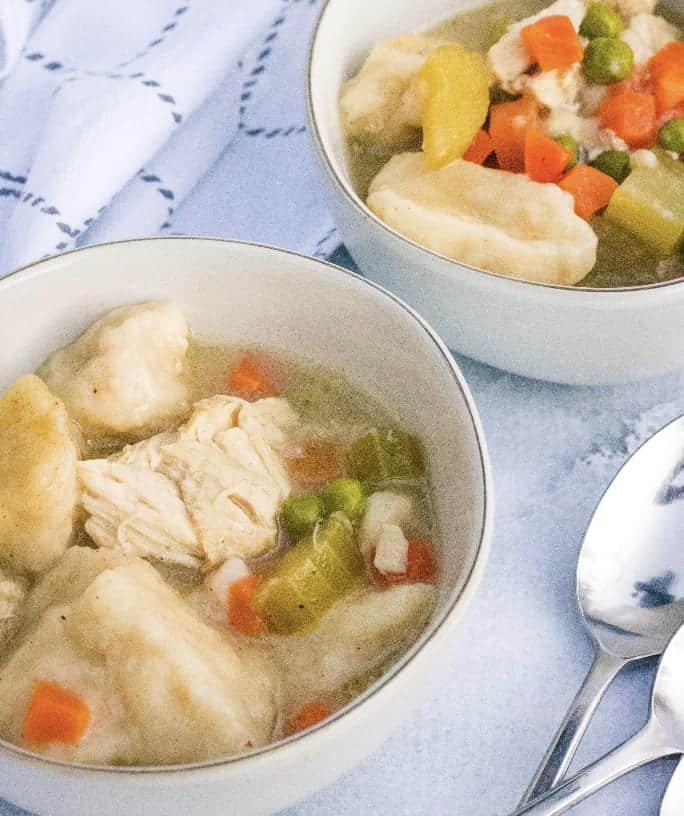 Crockpot Chicken and Dumplings with Grands Biscuits