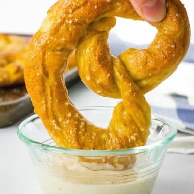 Easy Homemade Soft Pretzels (Proofed in the Instant Pot!)