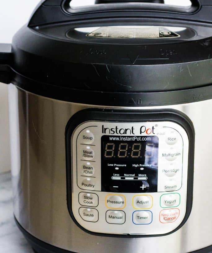 The Instant Pot solid stainless steel inner pot will keep this dinner warm  for hours. Prep your meal in advance and you won't need to worry…