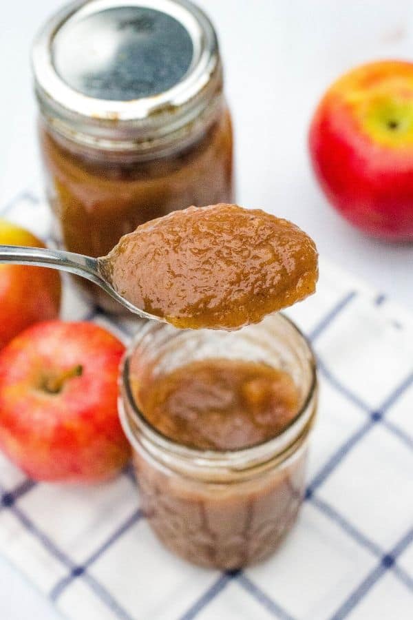 Instant Pot Apple Butter Made with Maple Syrup - Margin Making Mom®