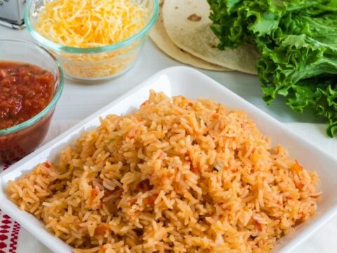 Super Easy Instant Pot Spanish Rice - Beauty and the Bench Press