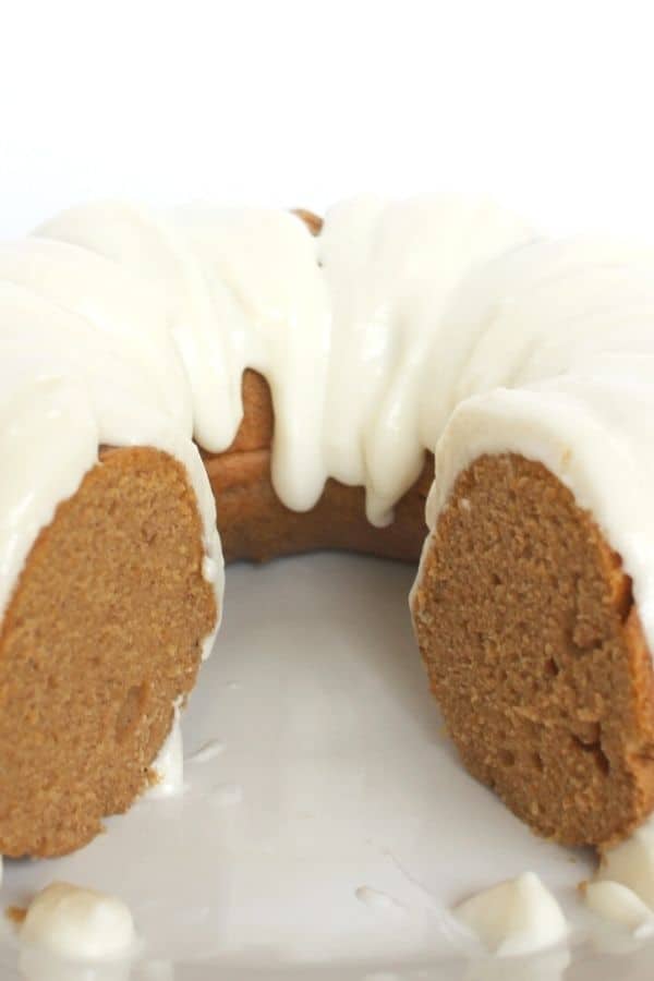 Instant Pot Pumpkin Bundt Cake w/Butterscotch - This Old Gal