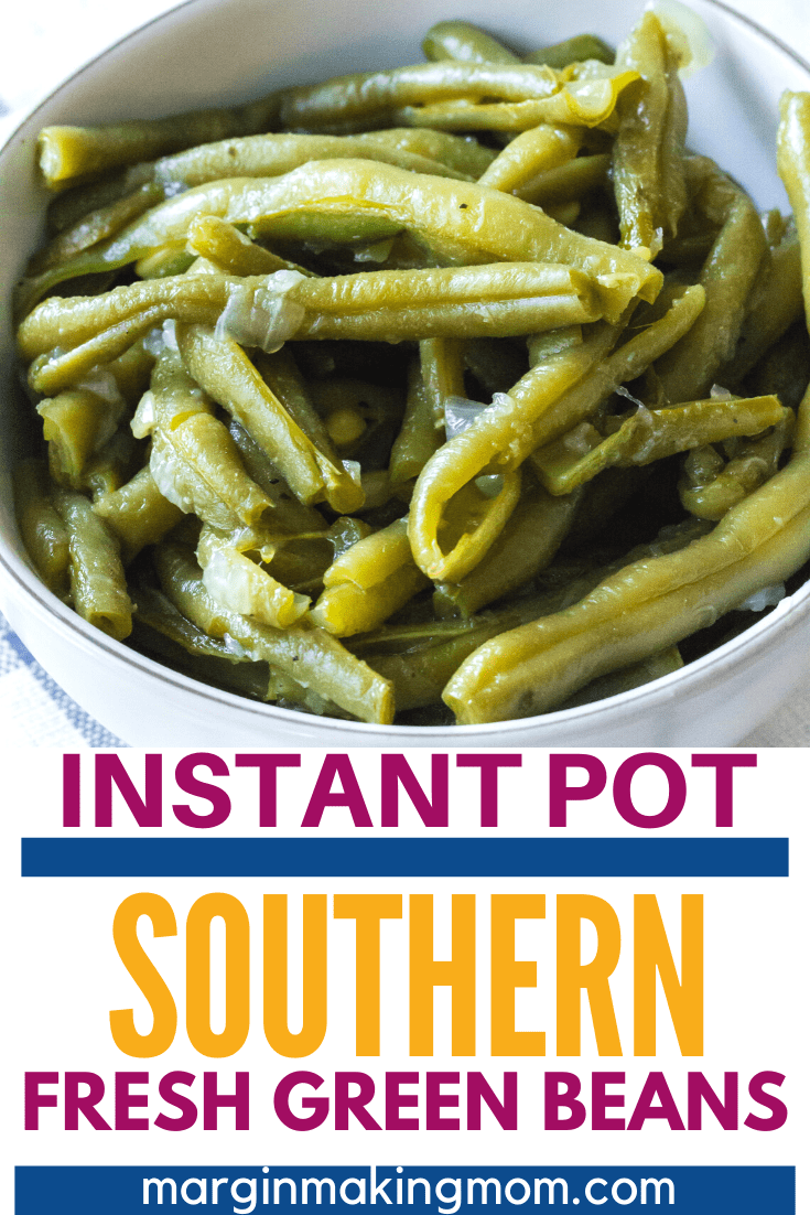 Cooking fresh green beans in the instant discount pot