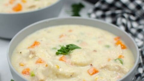 Instant Pot Chicken and Dumplings with Canned Biscuits