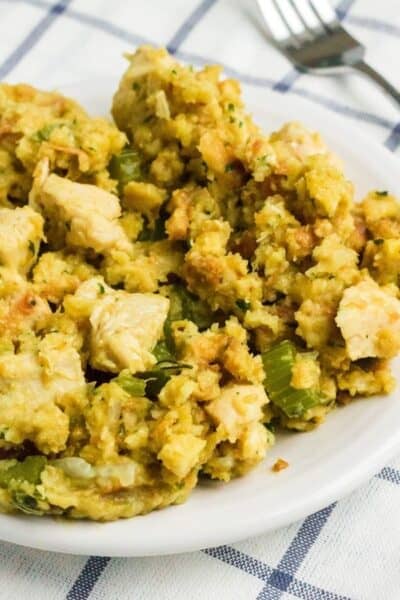 Easy Instant Pot Chicken and Stuffing - Margin Making Mom®