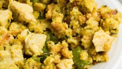 Instant Pot Chicken and Stuffing