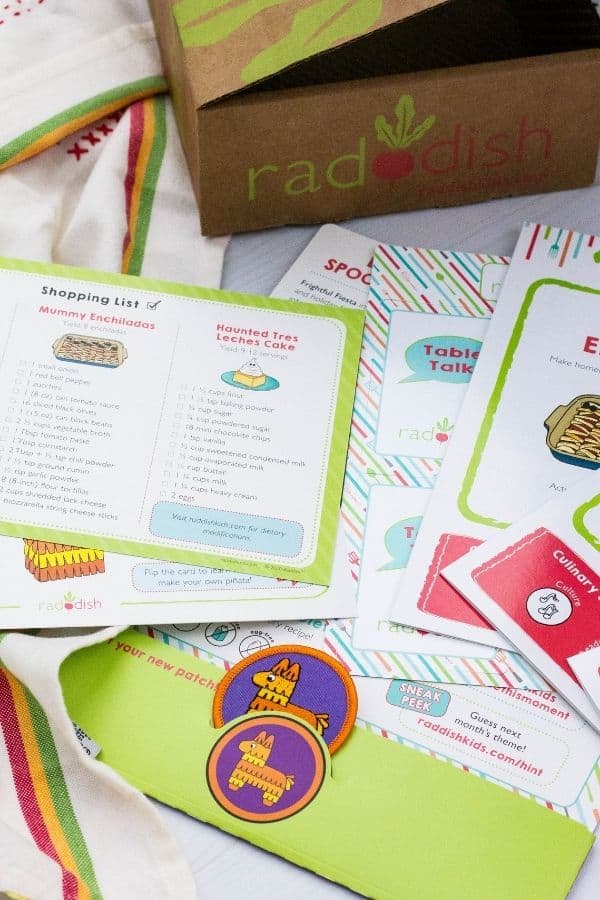 Children's cooking hot sale subscription box