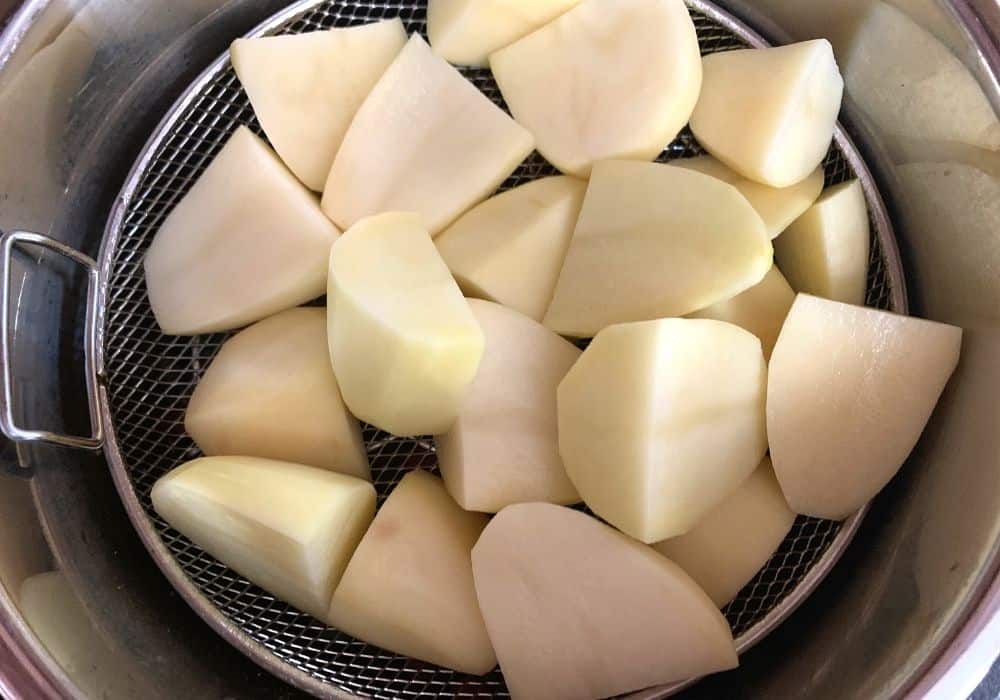 potatoes in the instant pot for shepherds pie